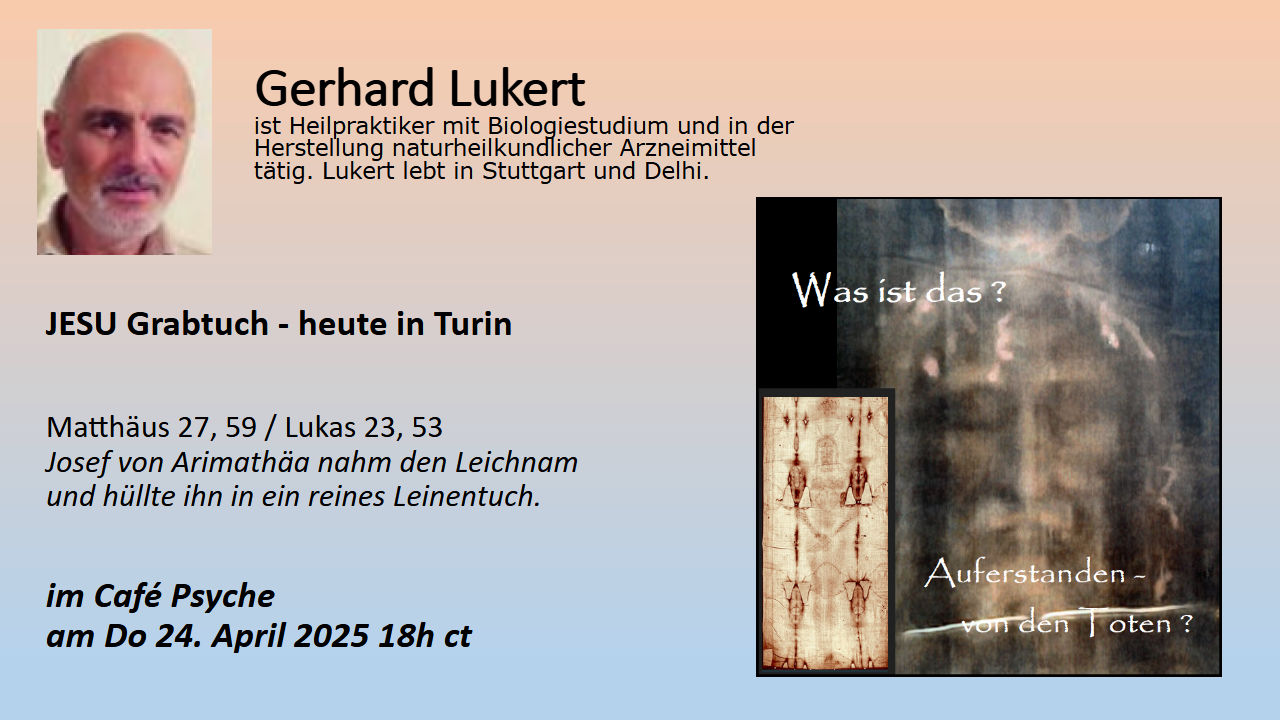 JESU Grabtuch – heute in Turin