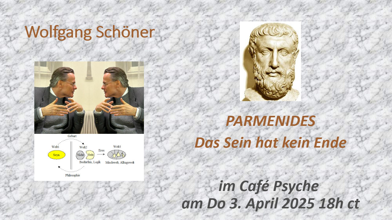 PARMENIDES Das Sein hat kein Ende