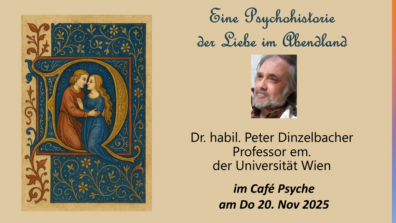 Eine Psychohistorie der Liebe im Abendland