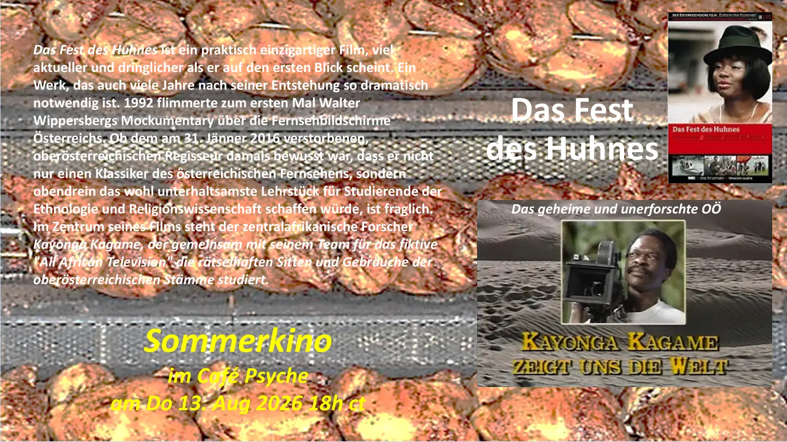 Sommerkino: Das Fest des Huhnes